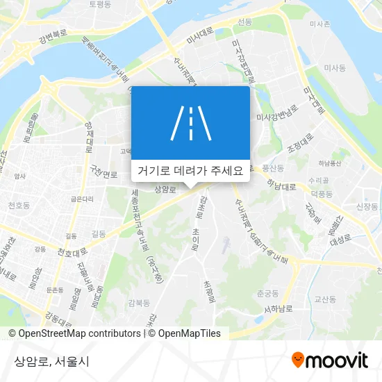 상암로 지도