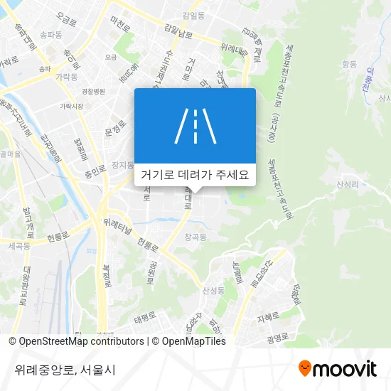 위례중앙로 지도