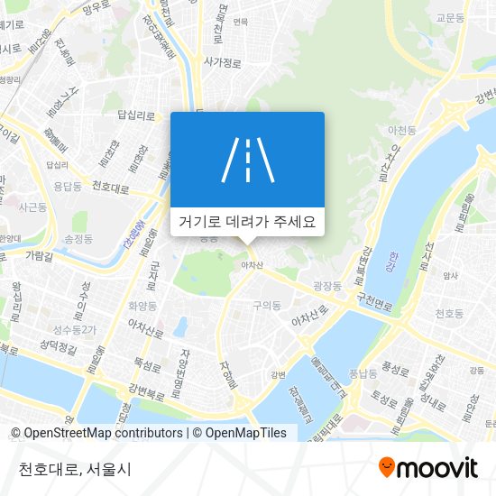 천호대로 지도