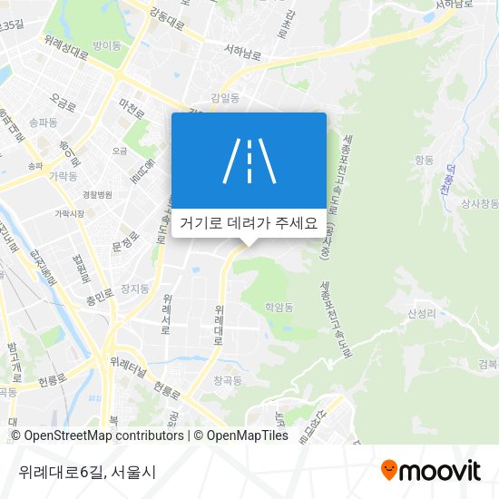 위례대로6길 지도