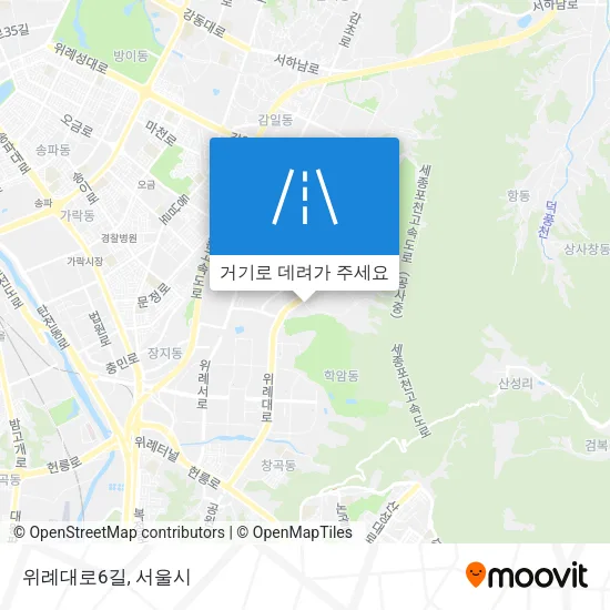 위례대로6길 지도