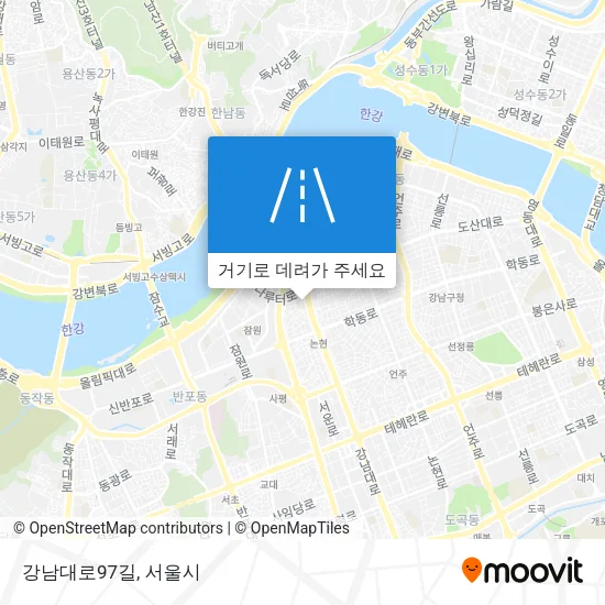 강남대로97길 지도