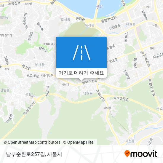 남부순환로257길 지도