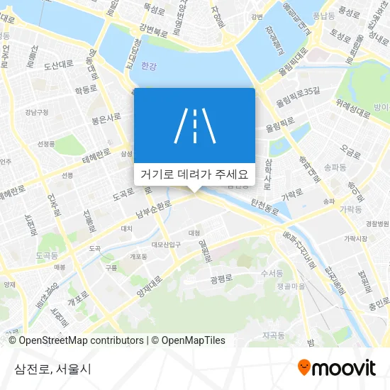 삼전로 지도