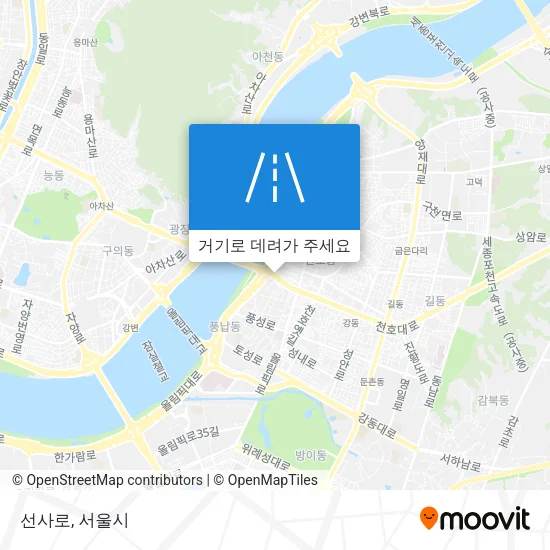 선사로 지도