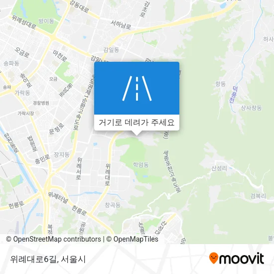 위례대로6길 지도