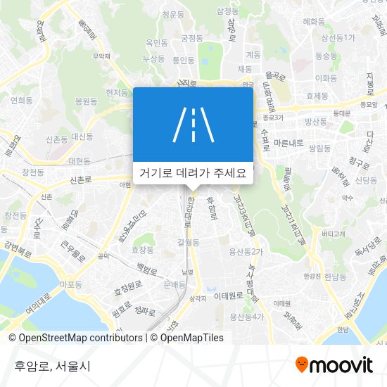 후암로 지도