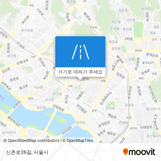 신촌로26길 지도