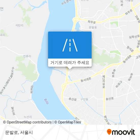 문발로 지도