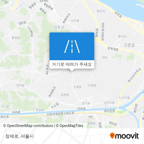 장제로 지도