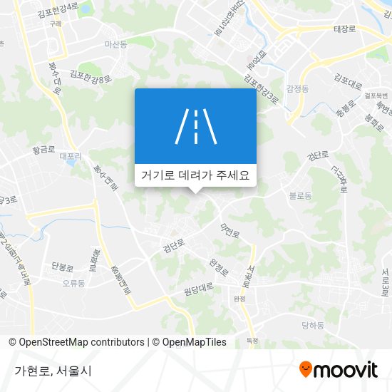 가현로 지도