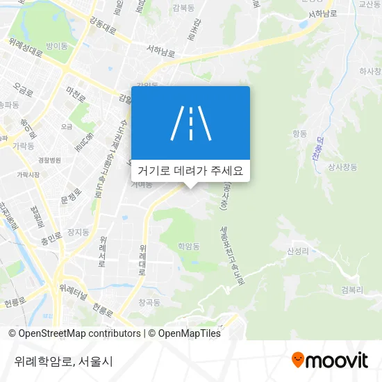 위례학암로 지도
