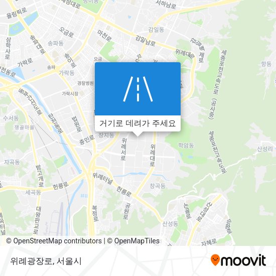 위례광장로 지도