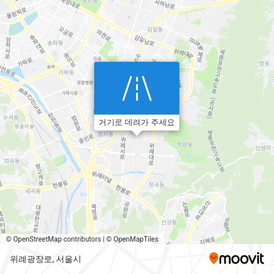 위례광장로 지도