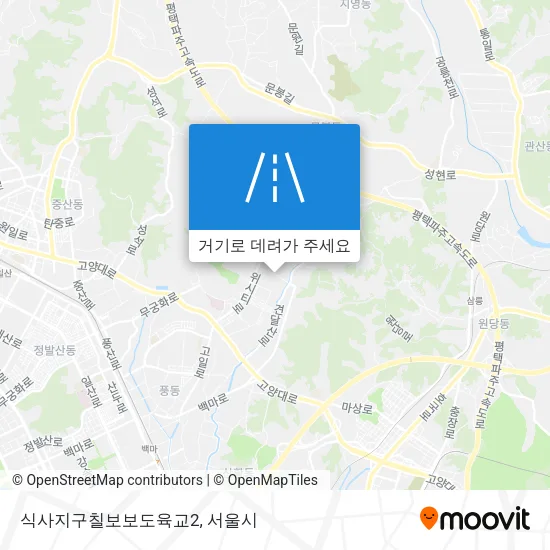 식사지구칠보보도육교2 지도