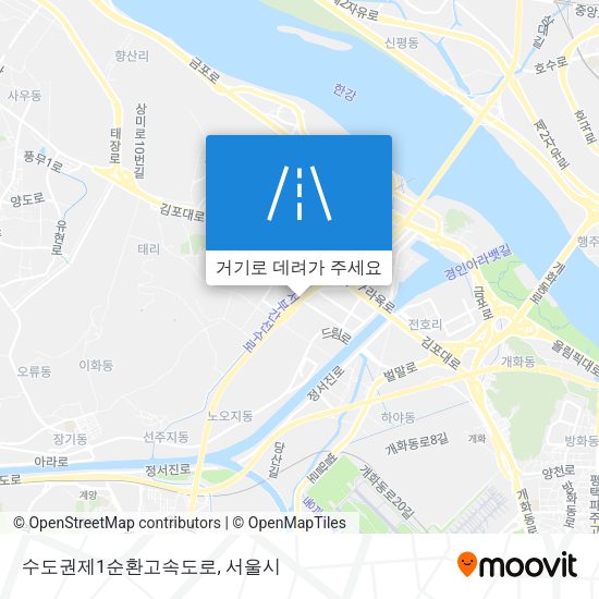 수도권제1순환고속도로 지도