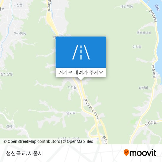 성산곡교 지도