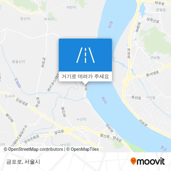 금포로 지도