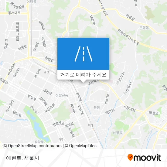 애현로 지도