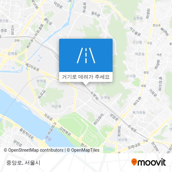 중앙로 지도