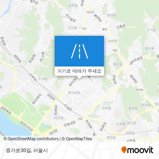 증가로30길 지도