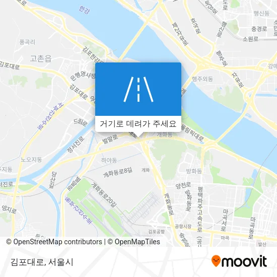 김포대로 지도