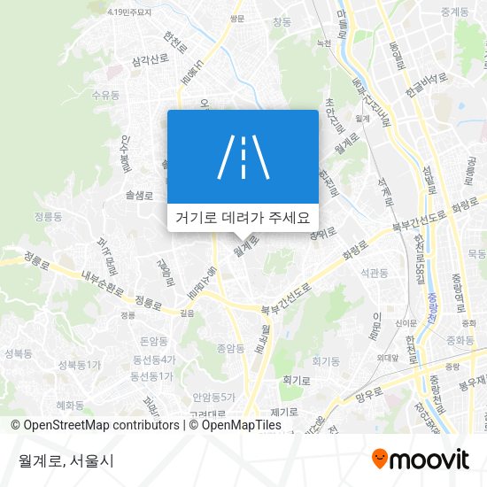 월계로 지도