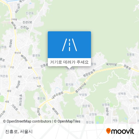 진흥로 지도