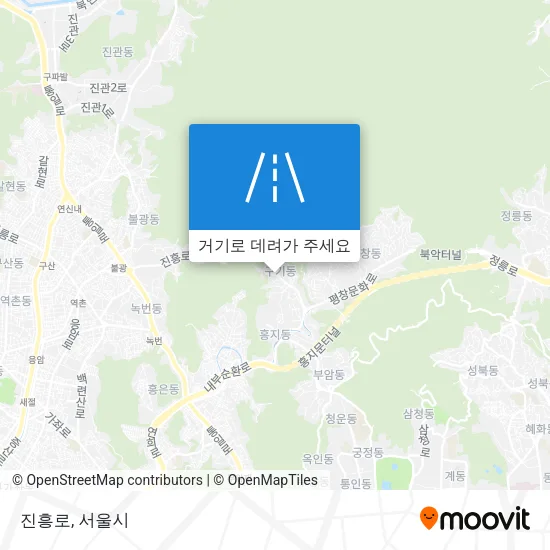 진흥로 지도