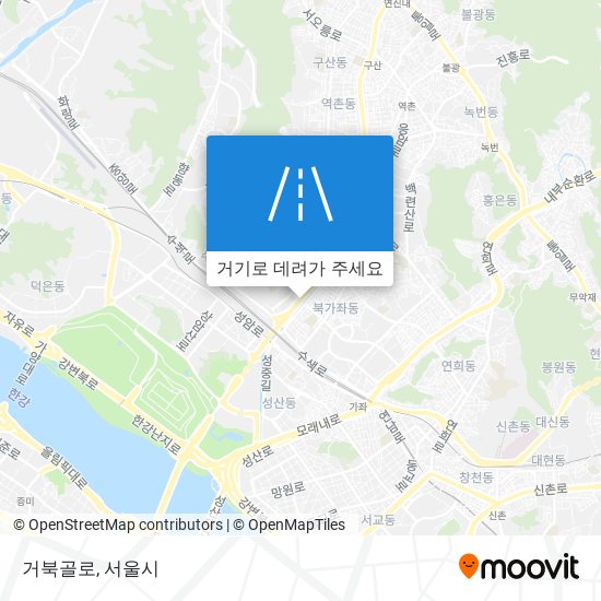 거북골로 지도