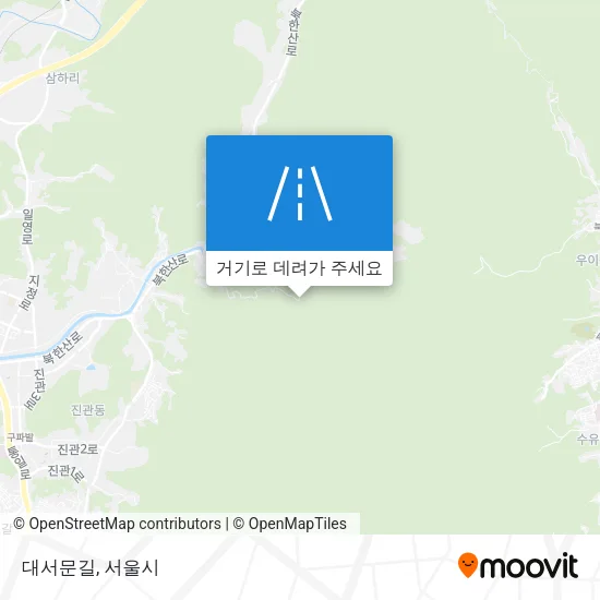 대서문길 지도