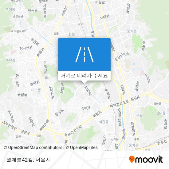 월계로42길 지도