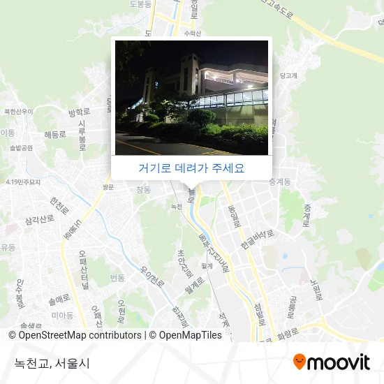 녹천교 지도
