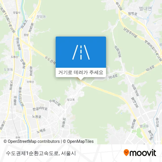 수도권제1순환고속도로 지도