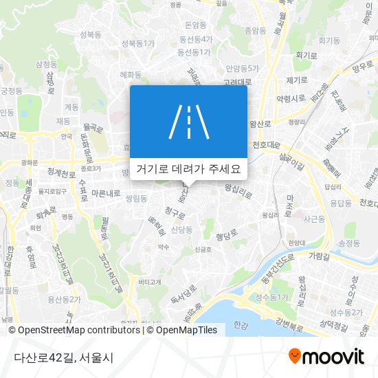 다산로42길 지도