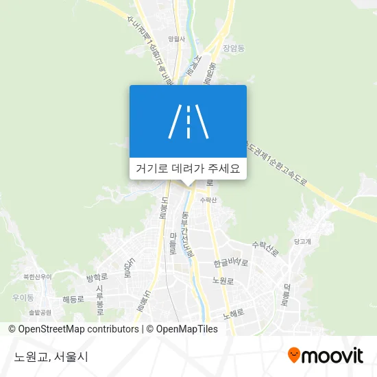 노원교 지도