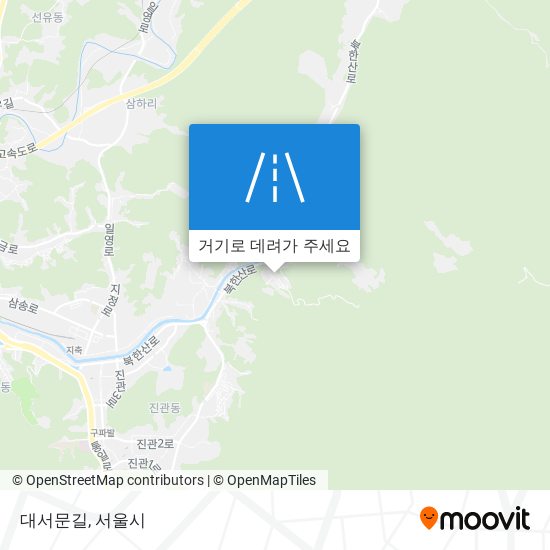 대서문길 지도