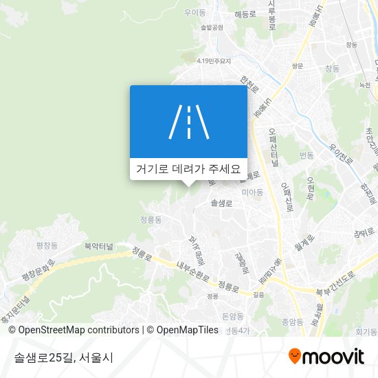 솔샘로25길 지도