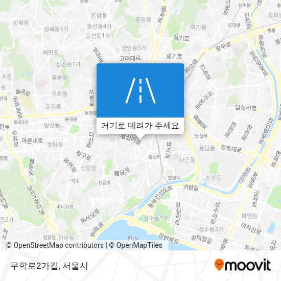 무학로2가길 지도