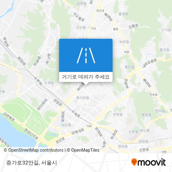 증가로32안길 지도