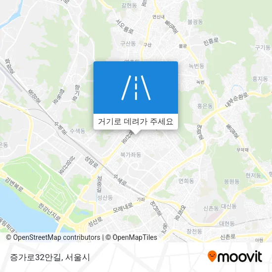 증가로32안길 지도
