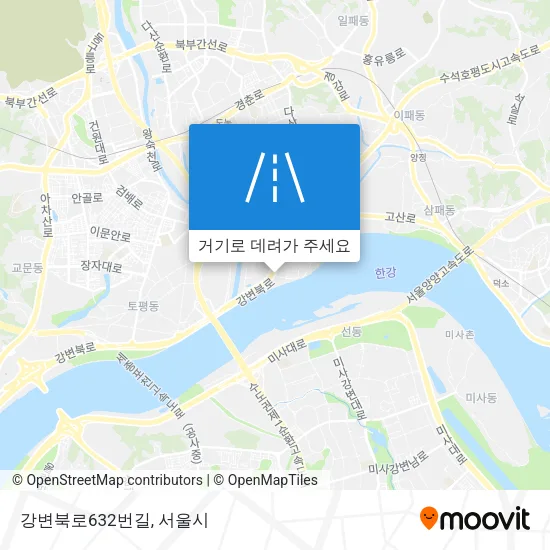 강변북로632번길 지도