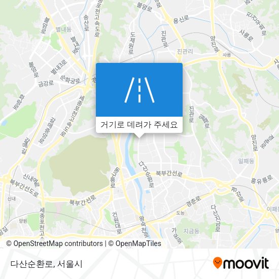 다산순환로 지도