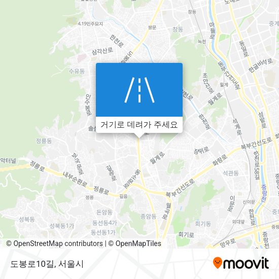 도봉로10길 지도