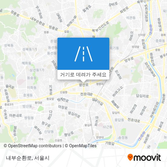 내부순환로 지도