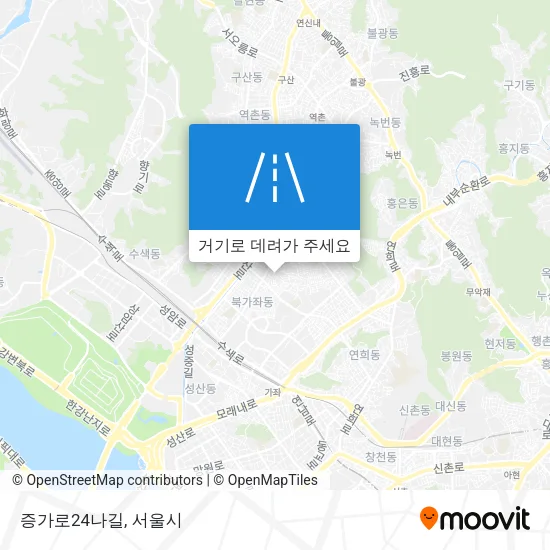 증가로24나길 지도