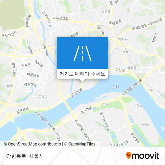 강변북로 지도