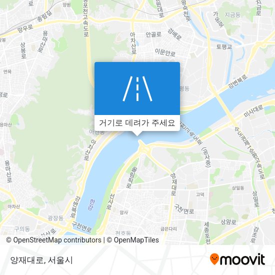 양재대로 지도