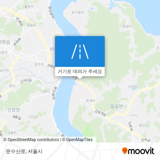 문수산로 지도