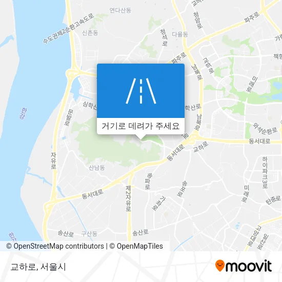 교하로 지도